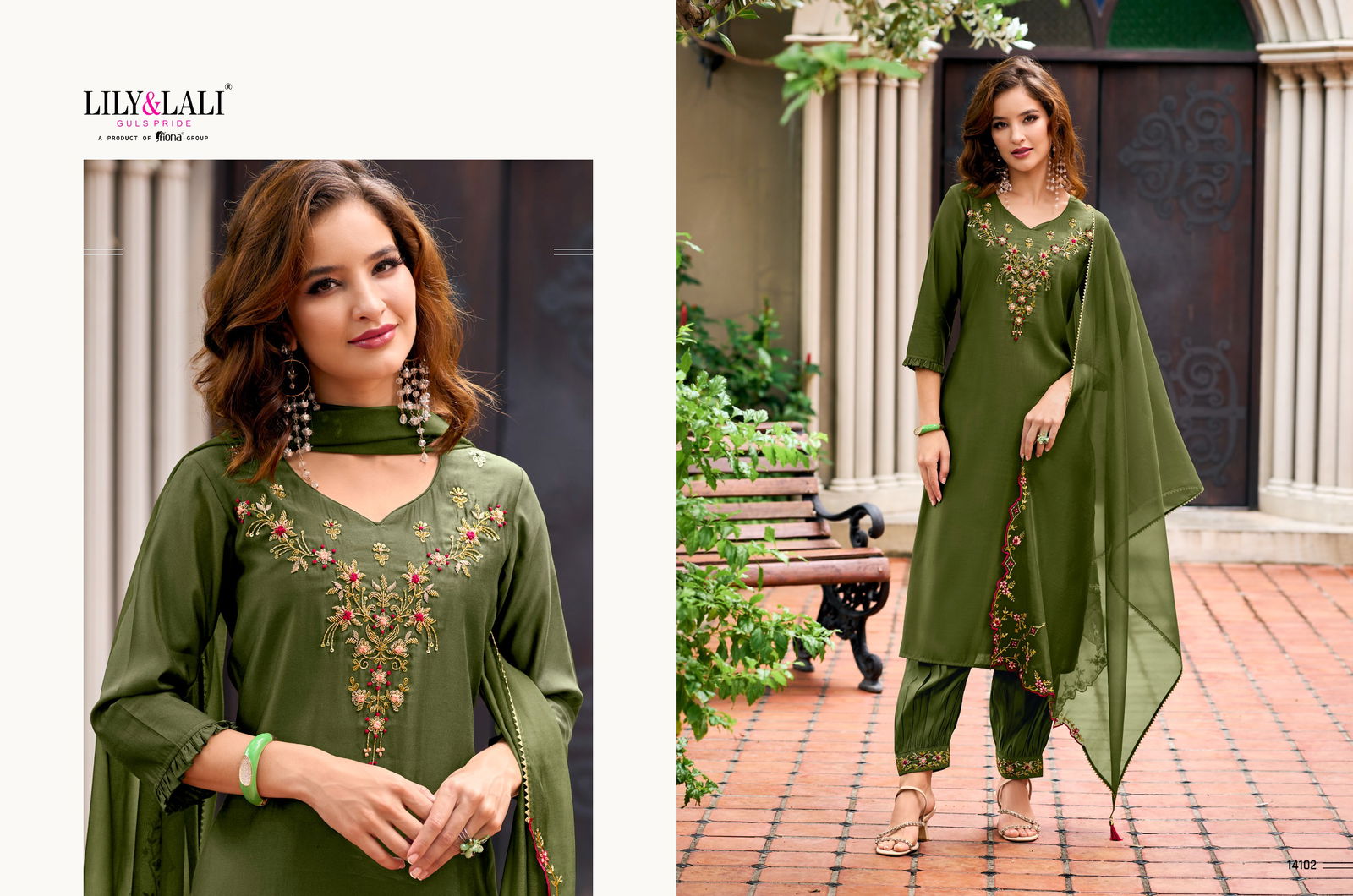 Afghani By Lily And Lali Designer Readymade Suits Catalog